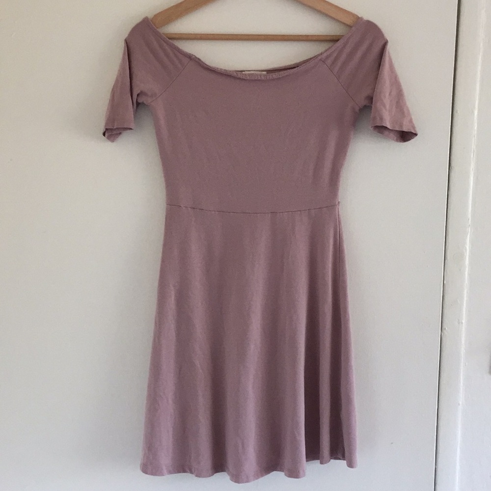 Off the shoulder dress